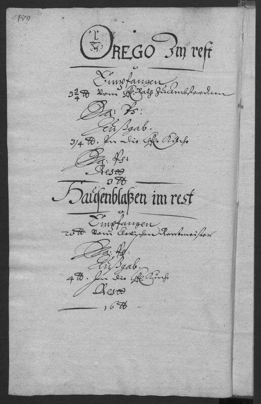 Scan of page from Prussian State Secret Archives East Prussian Folios